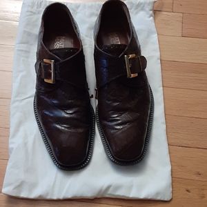 Dark brown Alligator shoes